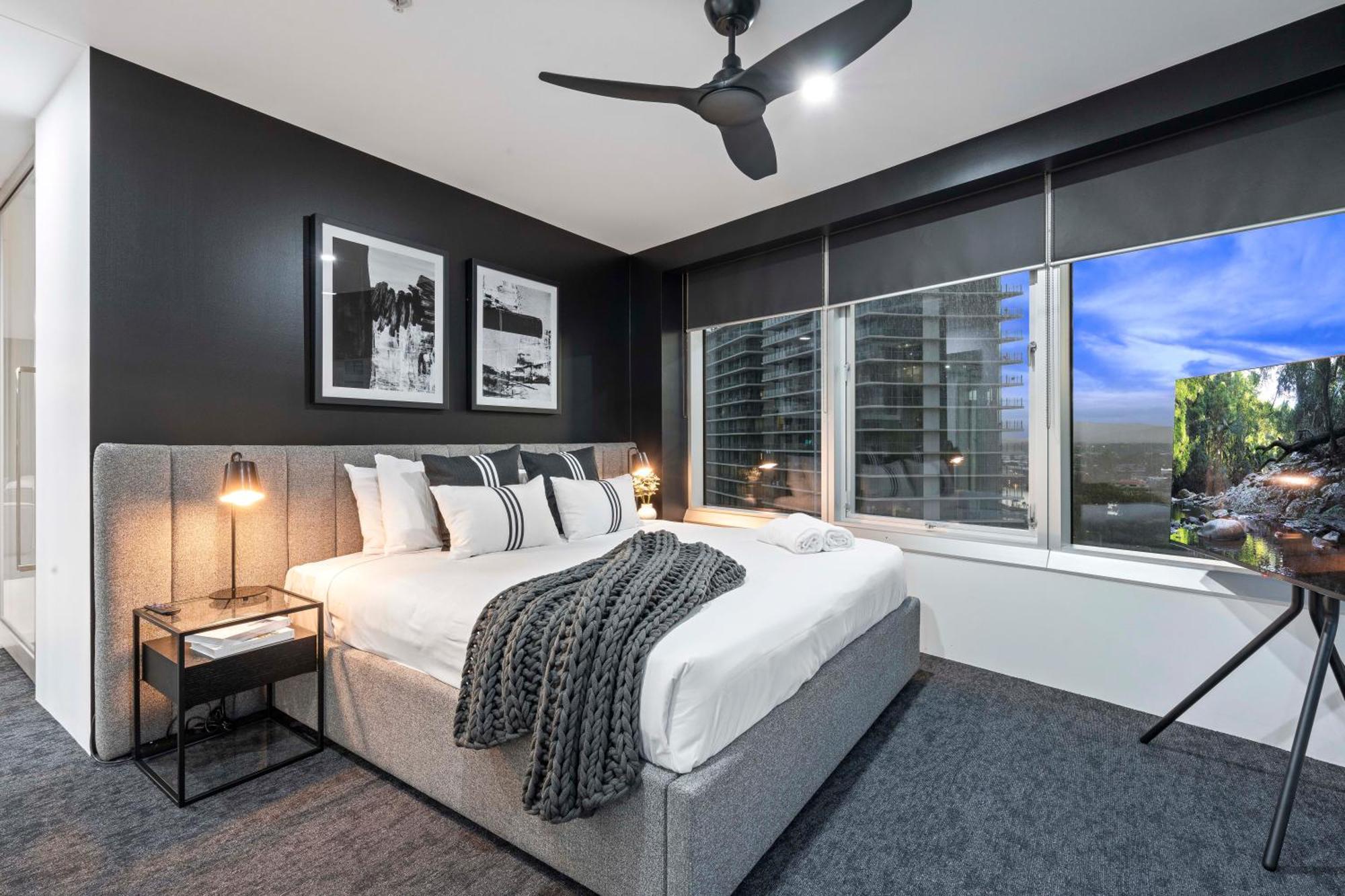 Q Tower At Surfers Paradise - Self Contained Apartments Gold Coast Kültér fotó