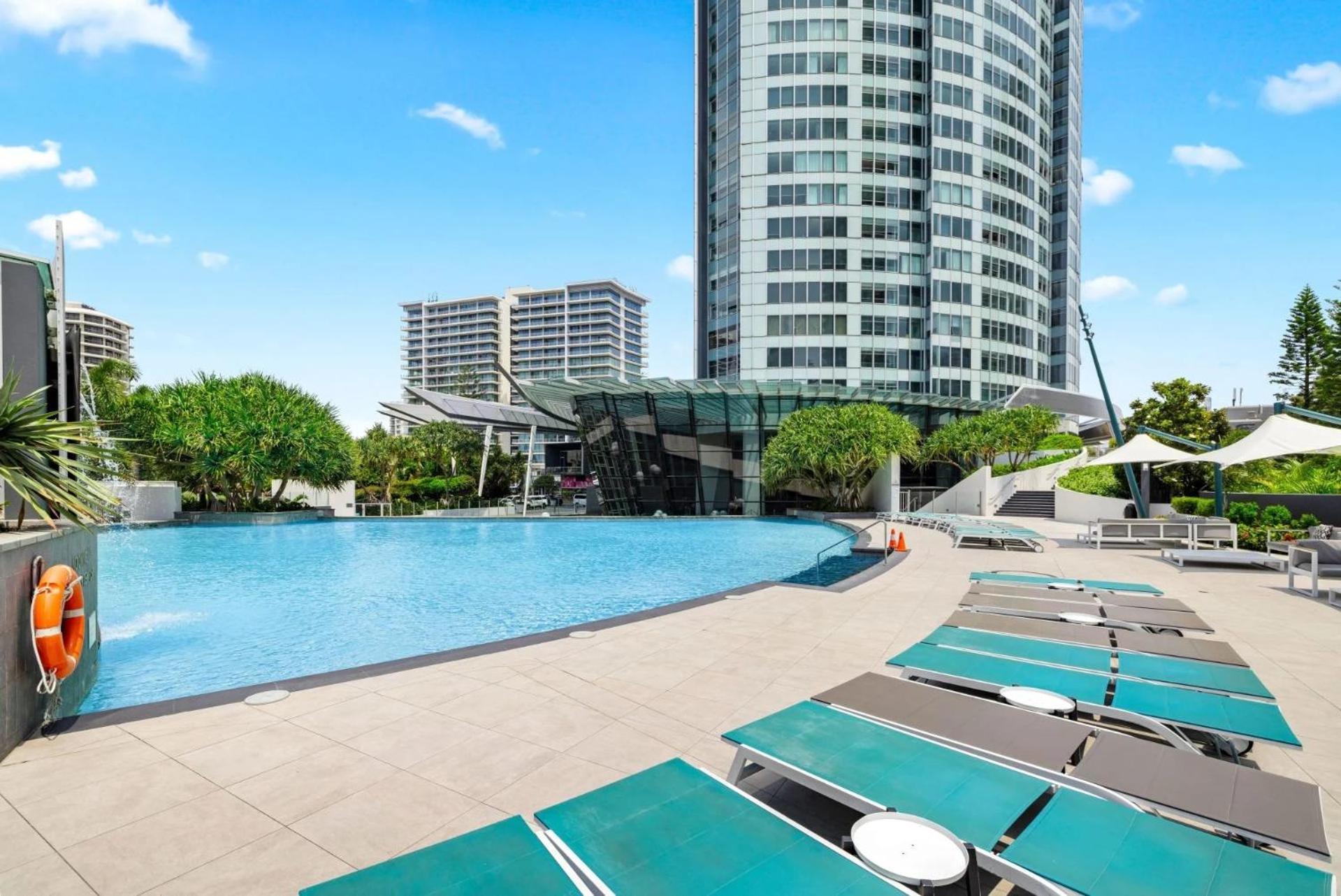 Q Tower At Surfers Paradise - Self Contained Apartments Gold Coast Kültér fotó