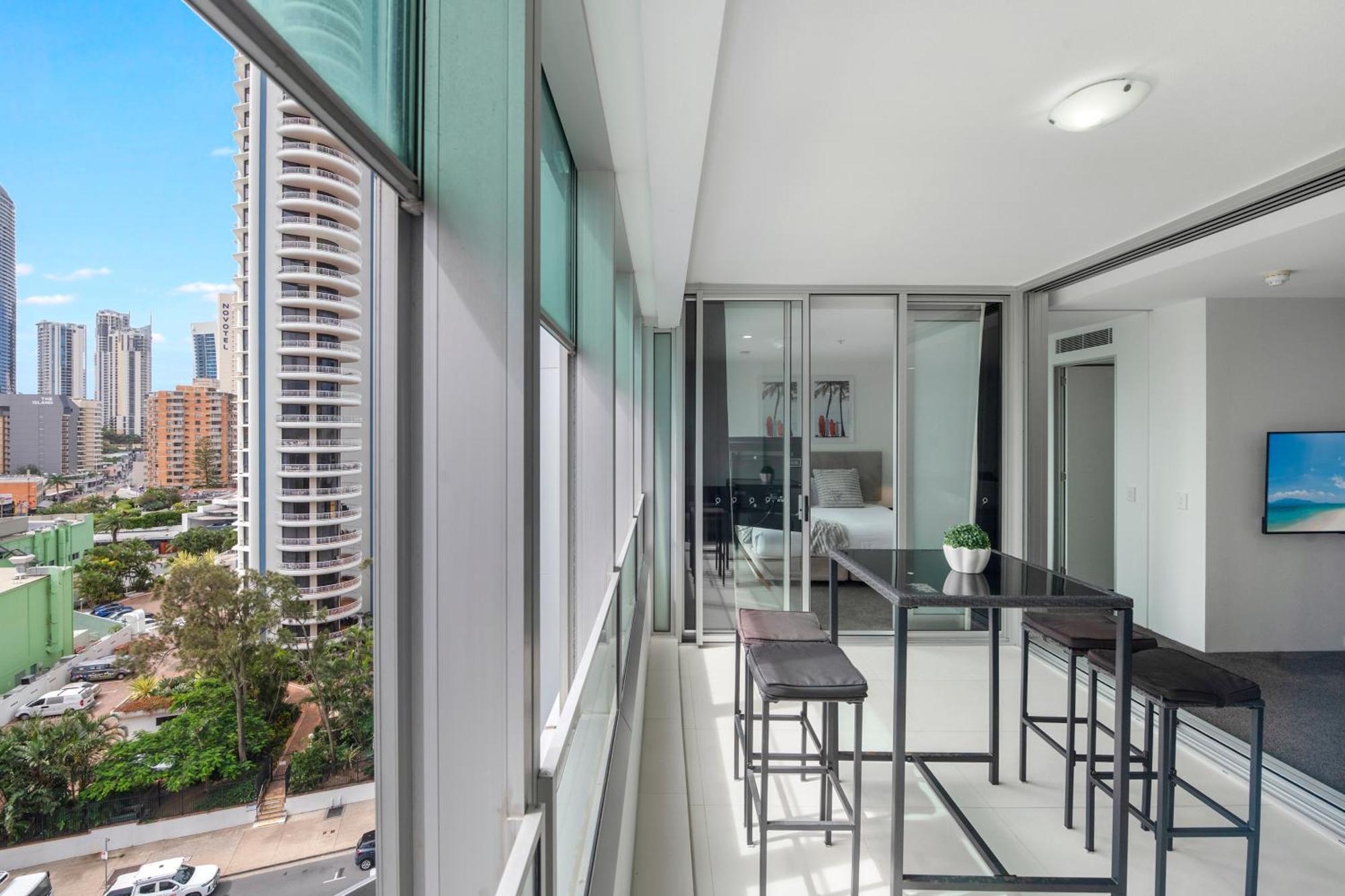 Q Tower At Surfers Paradise - Self Contained Apartments Gold Coast Kültér fotó