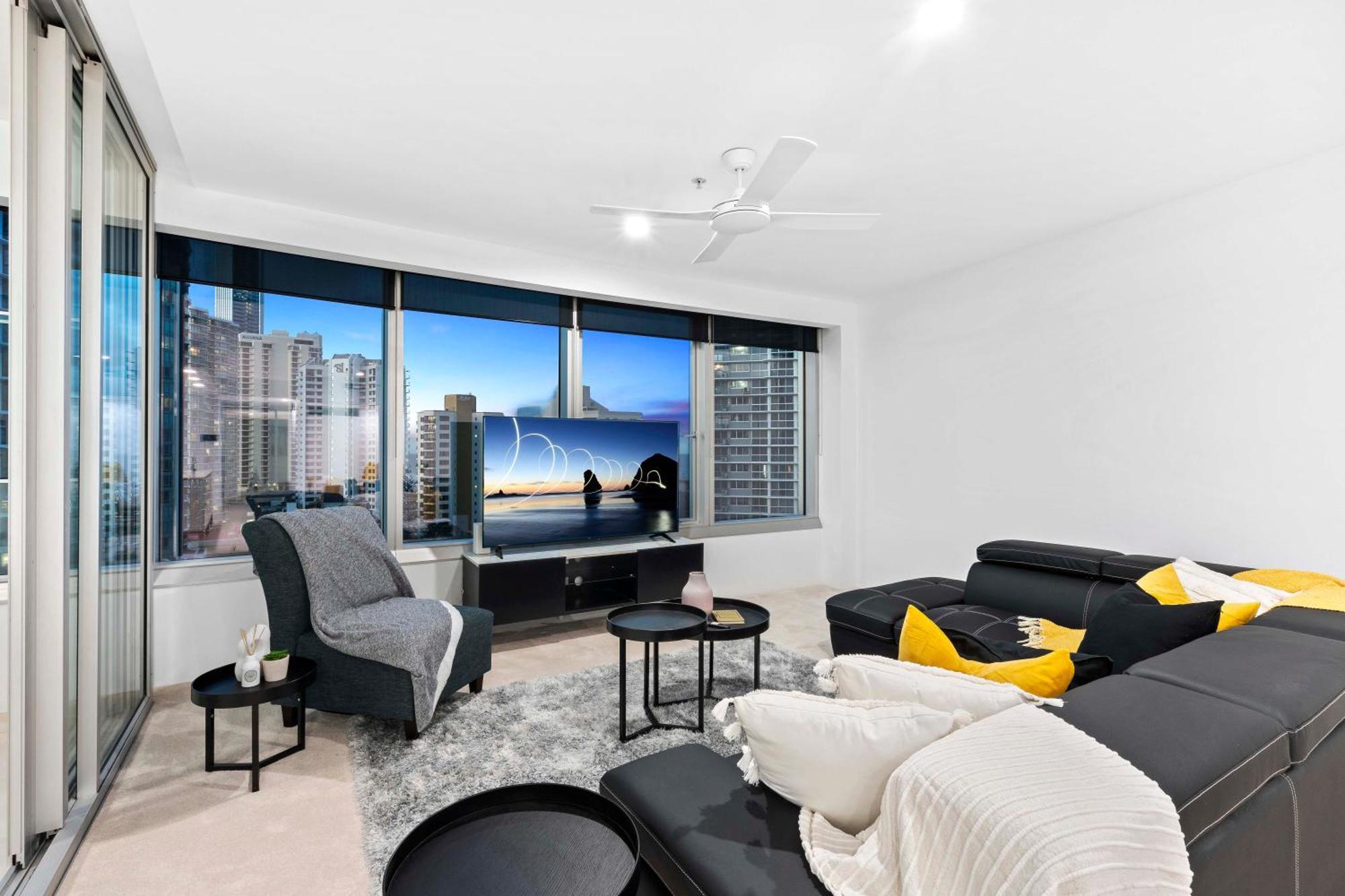 Q Tower At Surfers Paradise - Self Contained Apartments Gold Coast Kültér fotó