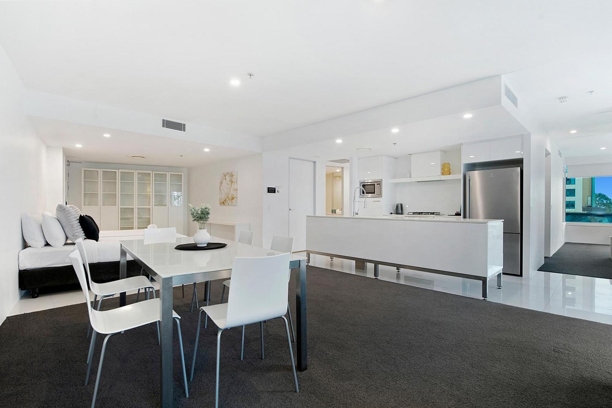 Q Tower At Surfers Paradise - Self Contained Apartments Gold Coast Kültér fotó